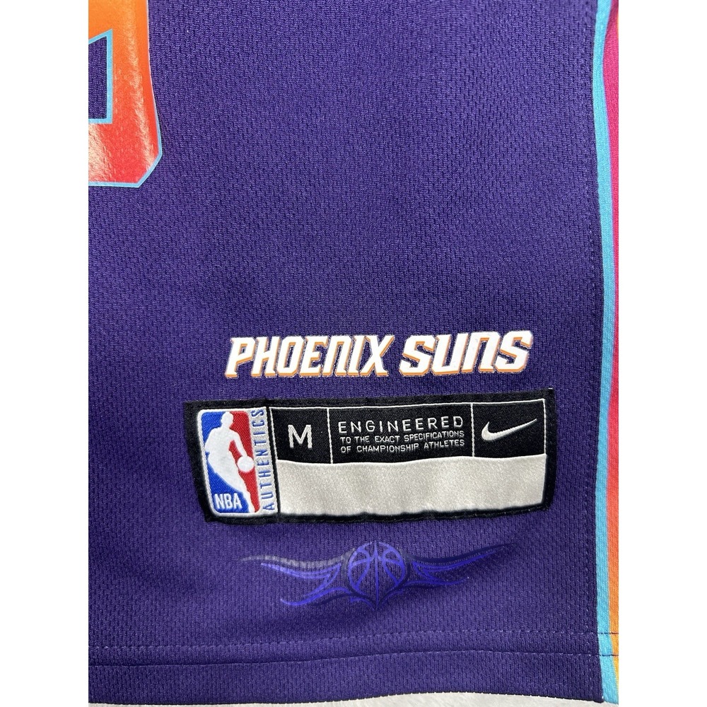 Nike Authentic Kevin Durant Pheonix Sun's Players Youth Jersey Size M "El Valle" - Picture 2 of 7